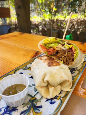 Shwarma at El Manglar in Oviedo