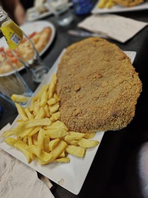 Cachopo tradicional 18 € at El Manglar in Oviedo