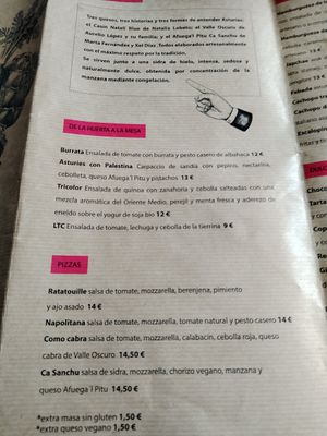 Carta at El Manglar in Oviedo
