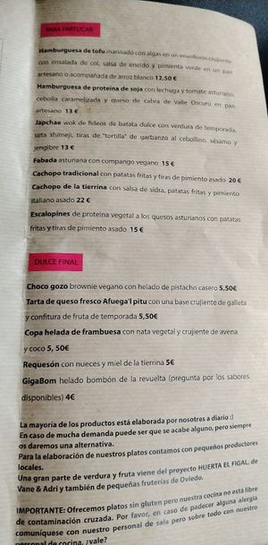 Carta at El Manglar in Oviedo