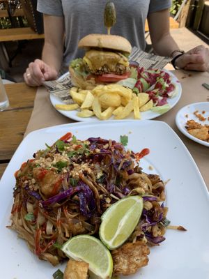 Vegan options  at El Manglar in Oviedo