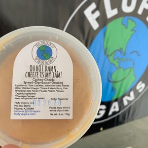Sweet and Spicy Cashew Cheeze  at Fluffy Vegans in Phoenix