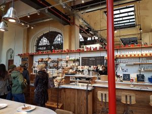 counter at Le Pain Quotidien - Gent Korenmarkt in Ghent