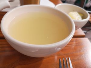 Tea at Le Pain Quotidien in Knokke-heist