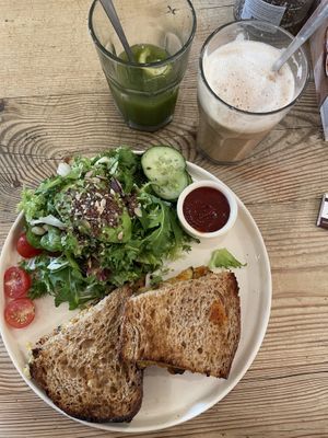   at Le Pain Quotidien in Knokke-heist