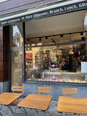 Front  at Le Pain Quotidien in Namur