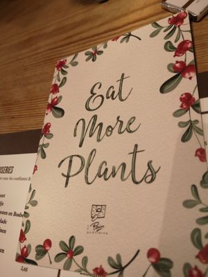 Vegan suggestion at Le Pain Quotidien in Leuven