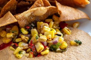 vegan nachos at Frontier Cafe in Brunswick