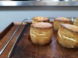 plantsbased scone at Uguisu Indian Curry - 焼菓子とインドカレー うぐいす  in Yamanashi