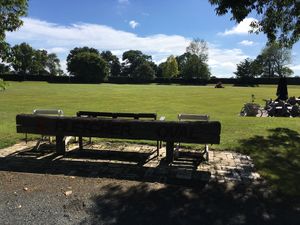 Beautiful setting, lots of space for kids to play  at Prof's at Woodlands in Hamilton