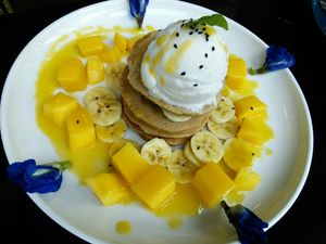 Vegan Pancakes at Coco Mango in Koh Chang