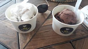 Vegan ice-creams at Coco Mango in Koh Chang