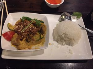 Veggy Vietnamese curry  at Pho in Bristol