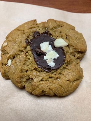 Peanut butter cookie at The Heart Cafe in Bragg Creek