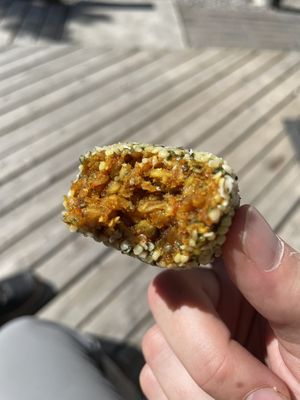 Hempseed powerball - good but different  at The Heart Cafe in Bragg Creek