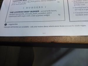 Staff prepared to assist with vegan options at Licorish Bistro in Johannesburg