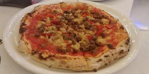 Vegan pizza from Firecrust at Firecrust in Vancouver