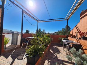 Patio at Biocreperia RiscoCaido in Gran Canaria