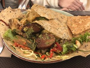 Crepe  at Biocreperia RiscoCaido in Gran Canaria