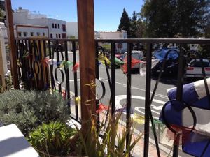 view from terrace  at Biocreperia RiscoCaido in Gran Canaria