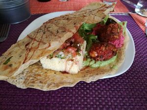 crepe riscocaido at Biocreperia RiscoCaido in Gran Canaria