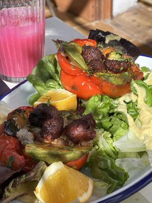  #Veganuary at Biocreperia RiscoCaido in Gran Canaria