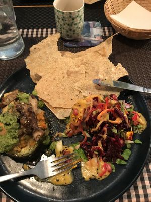 Crepe  at Biocreperia RiscoCaido in Gran Canaria