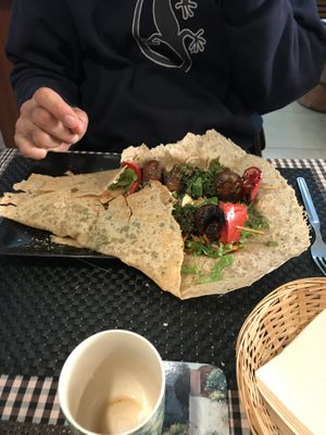 Crepe at Biocreperia RiscoCaido in Gran Canaria
