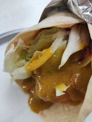 Angeblich Hummus...  at Kebabhaus in Gottingen