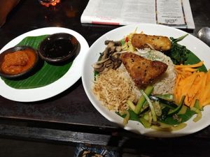 Korean champur at Bali Buda in Ubud