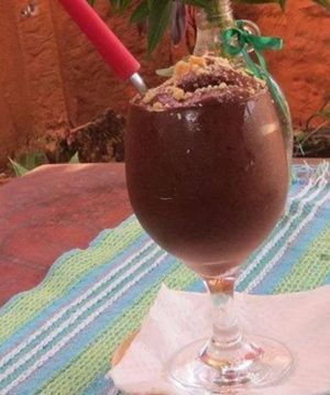 Chocolate Mousse at Maria Doceu in Pirenopolis