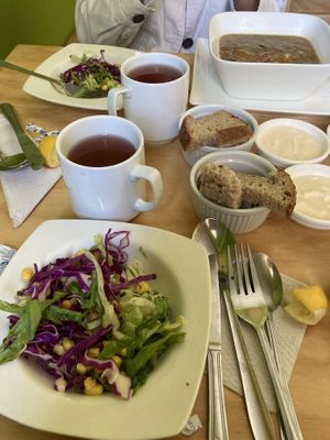 Menú del día 💕 #Veganuary at Vegan Place in Vina Del Mar