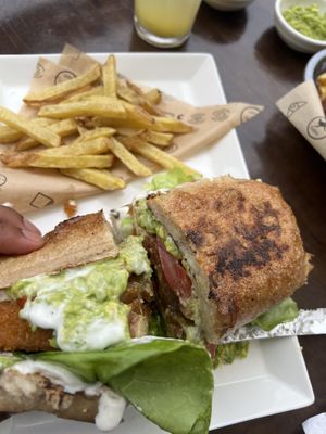 Sando  at Vegan Place in Vina Del Mar