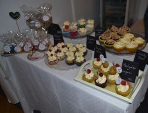 Nebeské dorty at a festival in Prague at Nebeské dortíčky in Brno