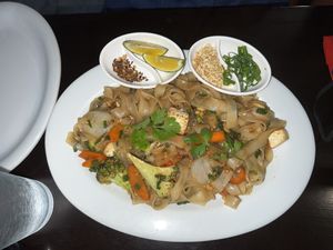 Pad Thai at House of Ginger in Uvita