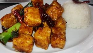 General Tofu at House of Ginger in Uvita
