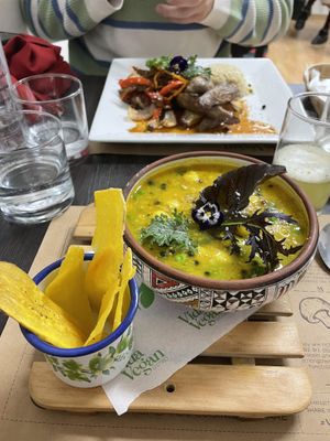   at Vida Vegan Bistro in Cusco