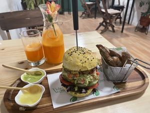   at Vida Vegan Bistro in Cusco