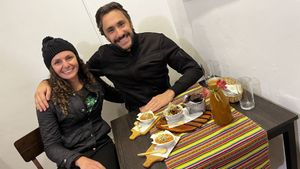   at Vida Vegan Bistro in Cusco