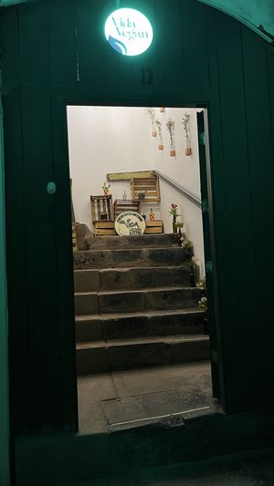   at Vida Vegan Bistro in Cusco