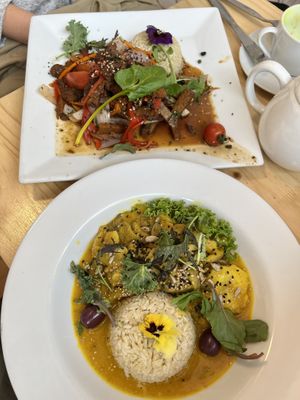   at Vida Vegan Bistro in Cusco