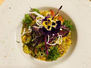 Risoto. Incredible flavor   at Vida Vegan Bistro in Cusco