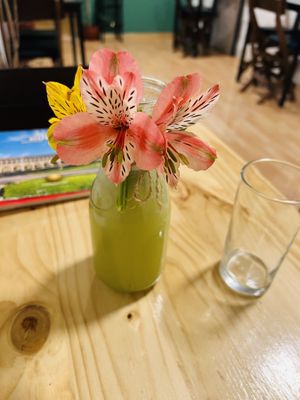 Lemonade  at Vida Vegan Bistro in Cusco