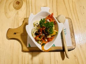 Appetizer  at Vida Vegan Bistro in Cusco