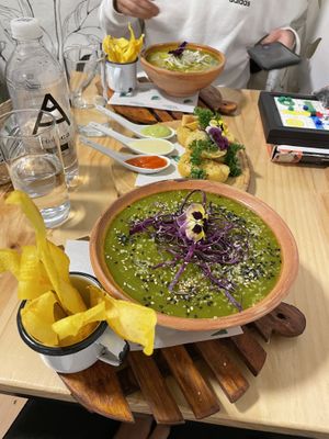   at Vida Vegan Bistro in Cusco