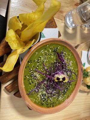   at Vida Vegan Bistro in Cusco