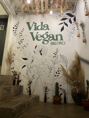   at Vida Vegan Bistro in Cusco