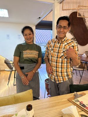   at Vida Vegan Bistro in Cusco