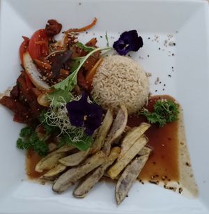  at Vida Vegan Bistro in Cusco