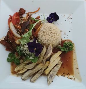  at Vida Vegan Bistro in Cusco